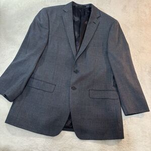 MICHAEL  Kors Men's Blazer Jacket 42R Navy  Blue Sport Coat 2 Button Tweed NEW